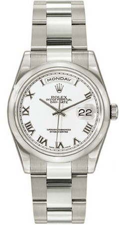 Rolex Day-Date Series Mens Automatic 18kt White Gold Wristwatch 118209-WRO Rolex Day-Date Series Mens Automatic 18kt White Gold Wristwatch 118209-WRO
