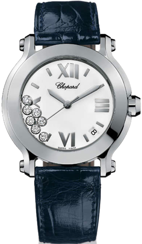 Chopard Happy Sport Series Stainless Steel Ladies Swiss Quartz Watch 278475 Chopard Happy Sport Series Stainless Steel Ladies Swiss Quartz Watch 278475