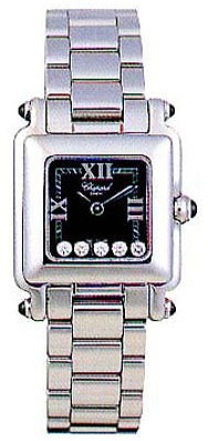 Chopard Happy Sport Series Diamond Steel Mini Ladies Swiss Quartz Wristwatch 278893-23 Chopard Happy Sport Series Diamond Steel Mini Ladies Swiss Quartz Wristwatch 278893-23