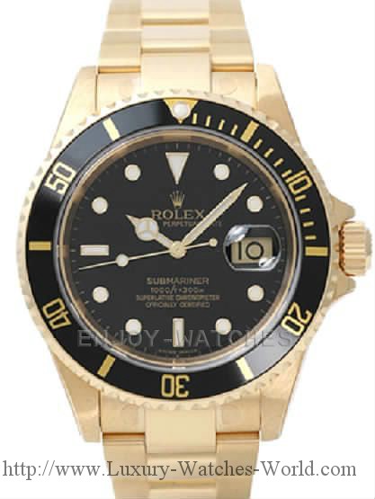 Rolex Submariner 18k & SS RX1716 Rolex Submariner 18k & SS RX1716