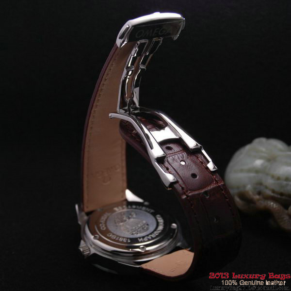 OMEGA DE VILLE Automatic Chronometer Red Gold on Brown Leather Strap OM77212 OMEGA DE VILLE Automatic Chronometer Red Gold on Brown Leather Strap OM77212