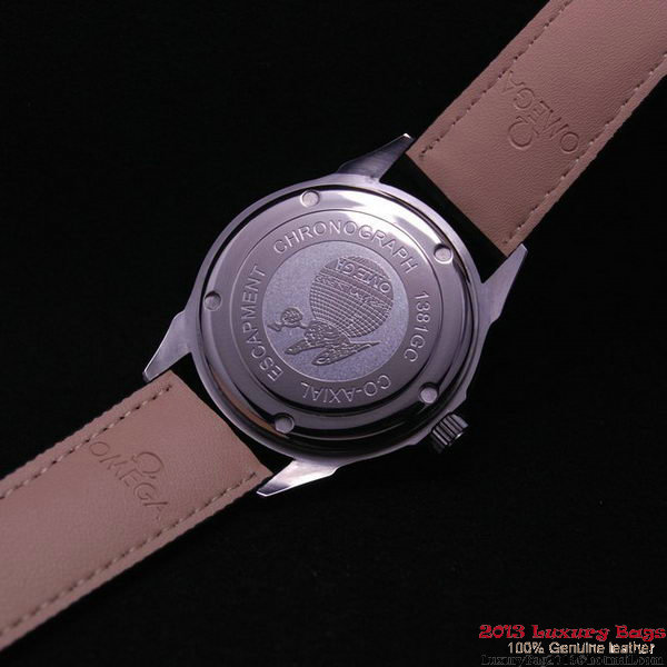 OMEGA DE VILLE Automatic Chronometer Steel on Black Leather Strap OM77202 OMEGA DE VILLE Automatic Chronometer Steel on Black Leather Strap OM77202
