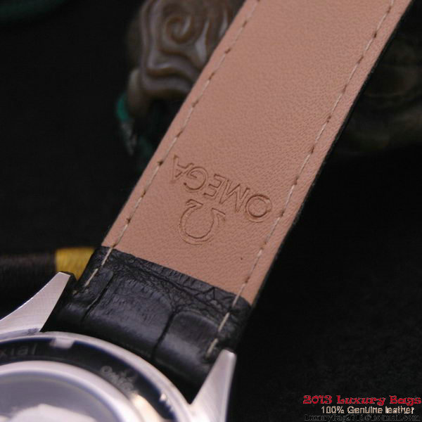OMEGA DE VILLE CO-AXIAL Chronometer Red Gold on Black Leather Strap OM77502 OMEGA DE VILLE CO-AXIAL Chronometer Red Gold on Black Leather Strap OM77502