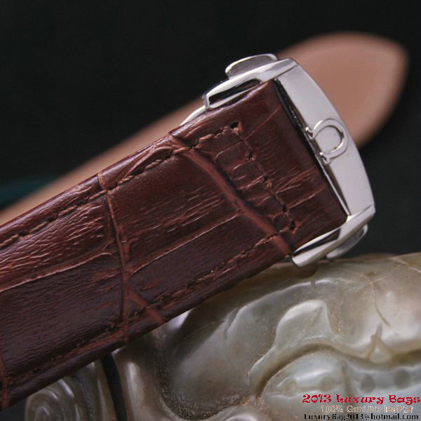 OMEGA DE VILLE CO-AXIAL Chronometer Red Gold on Brown Leather Strap OM77503 OMEGA DE VILLE CO-AXIAL Chronometer Red Gold on Brown Leather Strap OM77503