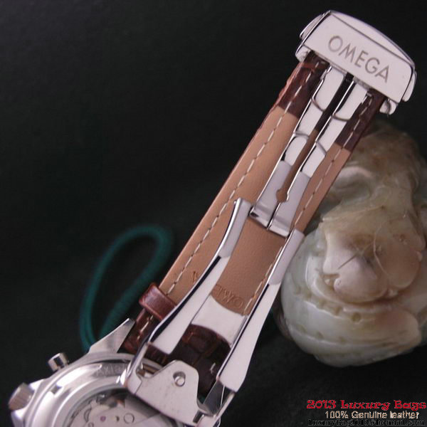 OMEGA DE VILLE CO-AXIAL Chronometer Red Gold on Brown Leather Strap OM77503 OMEGA DE VILLE CO-AXIAL Chronometer Red Gold on Brown Leather Strap OM77503