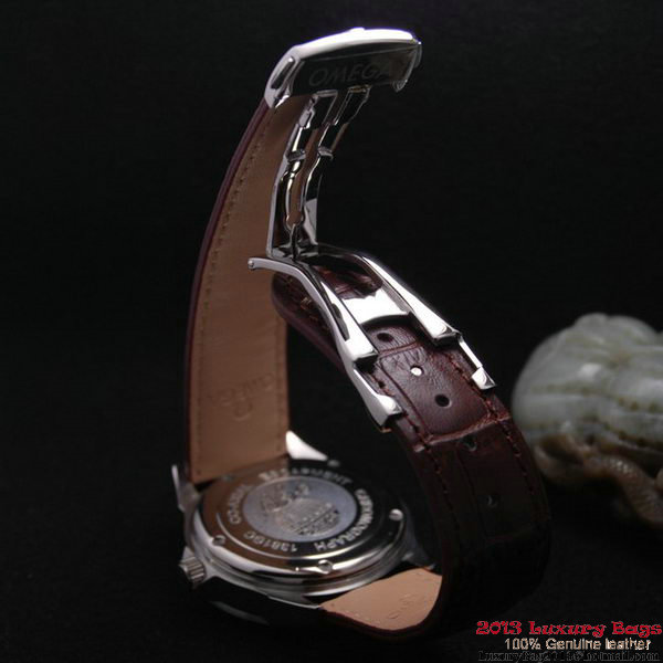 OMEGA DE VILLE Chronometer Red Gold on Brown Leather Strap OM77313 OMEGA DE VILLE Chronometer Red Gold on Brown Leather Strap OM77313