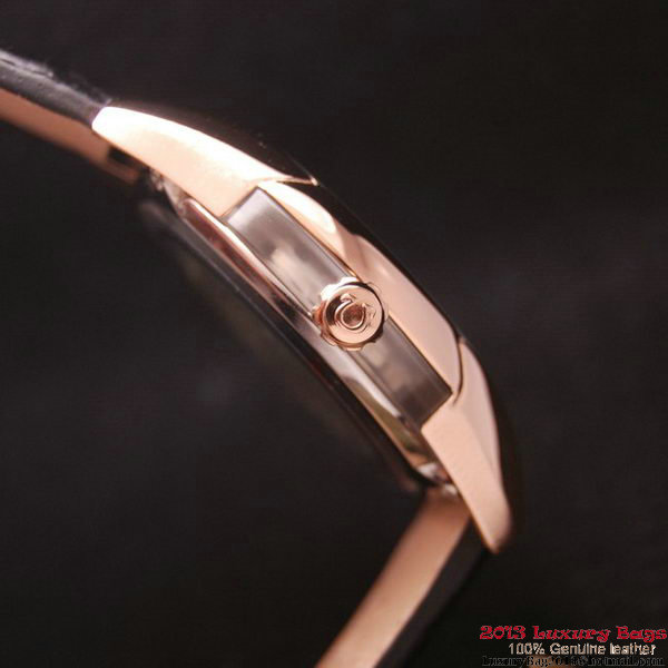 OMEGA DE VILLE Co-AXIAL CHRONOMETER Red Gold on Black Leather Strap OM77024 OMEGA DE VILLE Co-AXIAL CHRONOMETER Red Gold on Black Leather Strap OM77024