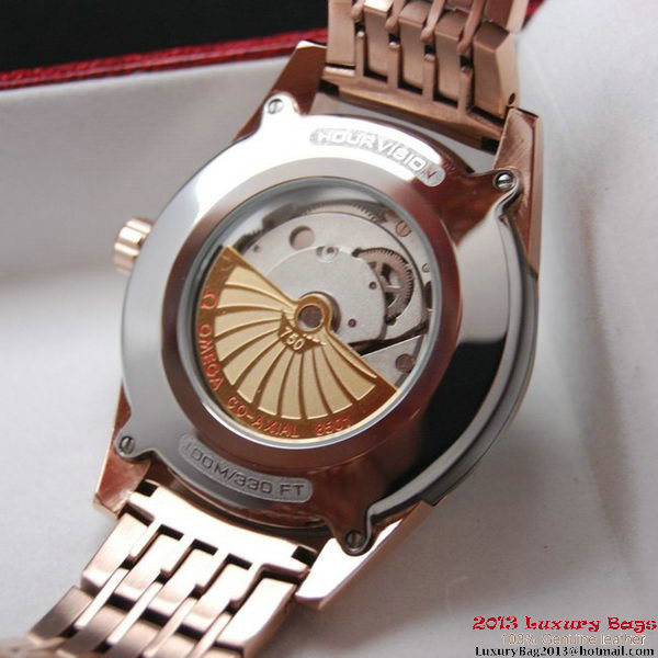 OMEGA DE VILLE Co-AXIAL CHRONOMETER Red Gold on Red Gold Strap OM77028 OMEGA DE VILLE Co-AXIAL CHRONOMETER Red Gold on Red Gold Strap OM77028