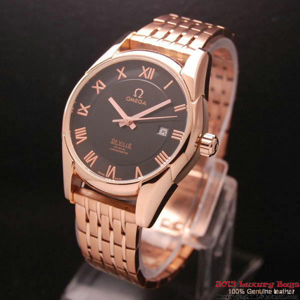 OMEGA DE VILLE Co-AXIAL CHRONOMETER Red Gold on Red Gold Strap OM77028 OMEGA DE VILLE Co-AXIAL CHRONOMETER Red Gold on Red Gold Strap OM77028