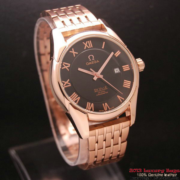 OMEGA DE VILLE Co-AXIAL CHRONOMETER Red Gold on Red Gold Strap OM77028 OMEGA DE VILLE Co-AXIAL CHRONOMETER Red Gold on Red Gold Strap OM77028