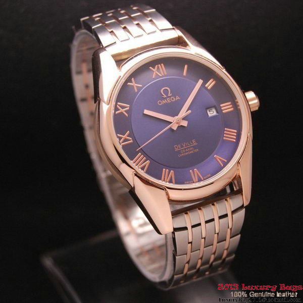 OMEGA DE VILLE Co-AXIAL CHRONOMETER Red Gold on Steel Strap OM77020 OMEGA DE VILLE Co-AXIAL CHRONOMETER Red Gold on Steel Strap OM77020