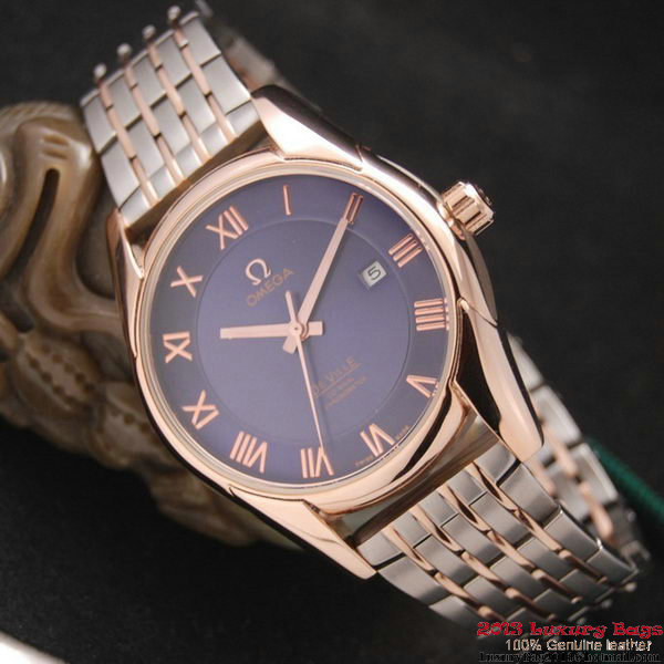 OMEGA DE VILLE Co-AXIAL CHRONOMETER Red Gold on Steel Strap OM77020 OMEGA DE VILLE Co-AXIAL CHRONOMETER Red Gold on Steel Strap OM77020