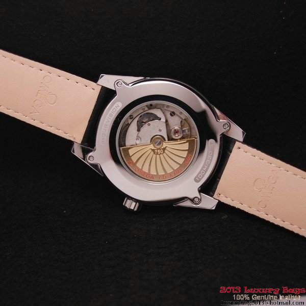 OMEGA DE VILLE Co-AXIAL CHRONOMETER Steel on Brown Leather Strap OM77005 OMEGA DE VILLE Co-AXIAL CHRONOMETER Steel on Brown Leather Strap OM77005