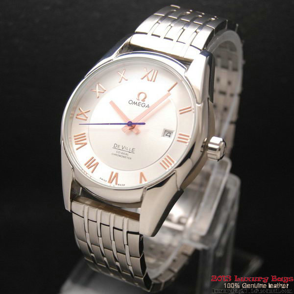 OMEGA DE VILLE Co-AXIAL CHRONOMETER Steel on Steel Strap OM77012 OMEGA DE VILLE Co-AXIAL CHRONOMETER Steel on Steel Strap OM77012