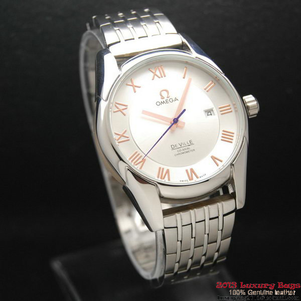 OMEGA DE VILLE Co-AXIAL CHRONOMETER Steel on Steel Strap OM77012 OMEGA DE VILLE Co-AXIAL CHRONOMETER Steel on Steel Strap OM77012