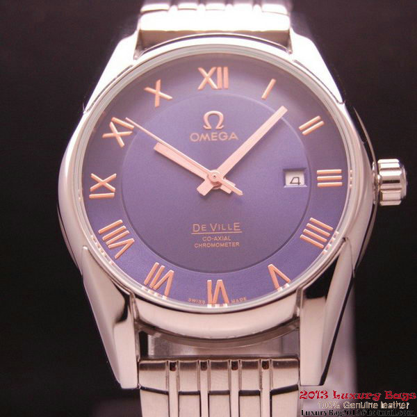 OMEGA DE VILLE Co-AXIAL CHRONOMETER Steel on Steel Strap OM77014 OMEGA DE VILLE Co-AXIAL CHRONOMETER Steel on Steel Strap OM77014