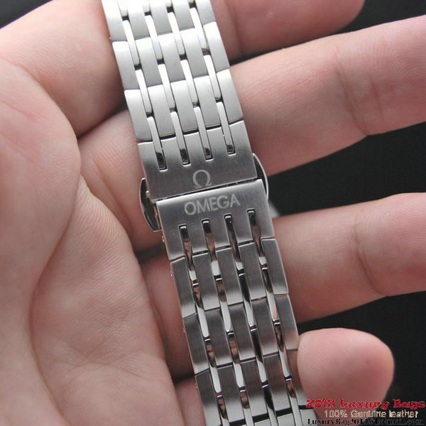 OMEGA DE VILLE HOUR VISION ANNUAL CALENDAR Steel on Steel Strap OM77117 OMEGA DE VILLE HOUR VISION ANNUAL CALENDAR Steel on Steel Strap OM77117