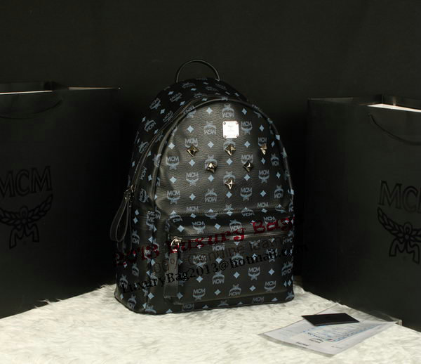 MCM Stark Backpack Jumbo in Calf Leather 8006 Black MCM Stark Backpack Jumbo in Calf Leather 8006 Black