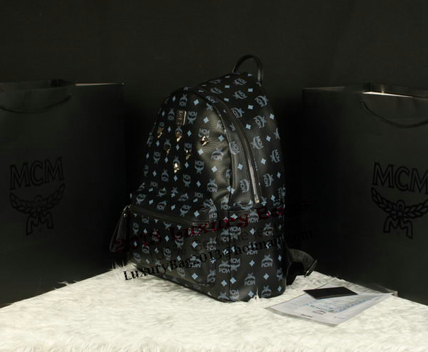 MCM Stark Backpack Jumbo in Calf Leather 8006 Black MCM Stark Backpack Jumbo in Calf Leather 8006 Black