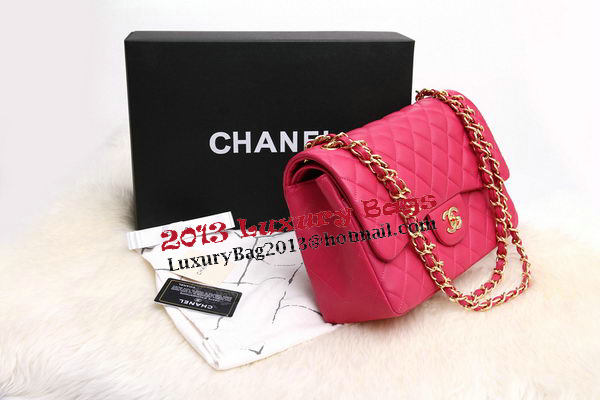 Chanel Jumbo Double Flaps Bags Original Lambskin Leather A36097 Rose Chanel Jumbo Double Flaps Bags Original Lambskin Leather A36097 Rose