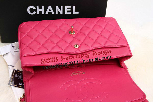 Chanel Jumbo Double Flaps Bags Original Lambskin Leather A36097 Rose Chanel Jumbo Double Flaps Bags Original Lambskin Leather A36097 Rose