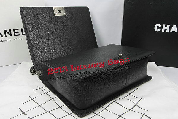 Boy Chanel Flap Shoulder Bag Original Cannage Pattern A67087 Black Boy Chanel Flap Shoulder Bag Original Cannage Pattern A67087 Black