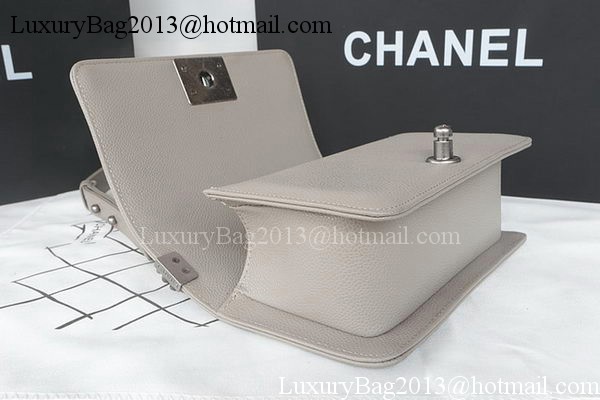 Boy Chanel mini Flap Bag Original Cannage Pattern A67085 Grey Boy Chanel mini Flap Bag Original Cannage Pattern A67085 Grey