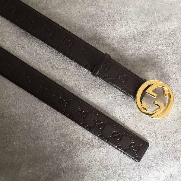 Gucci Original Calf Leather 4.0CM Belt 17419E Gucci Original Calf Leather 4.0CM Belt 17419E