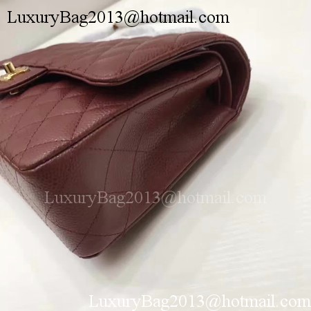 Chanel 2.55 Series Flap Bags Original Cannage Pattern A1112 Wine Chanel 2.55 Series Flap Bags Original Cannage Pattern A1112 Wine