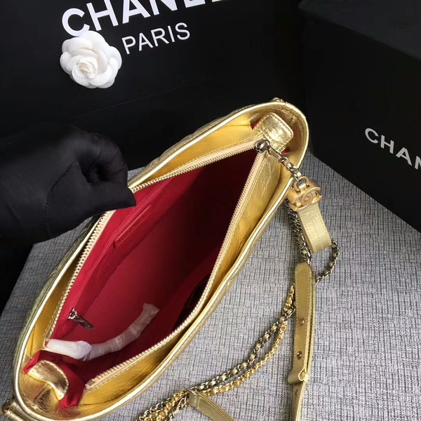 Chanel Gabrielle Shoulder Bag Original Calfskin Leather A93842 Grey Chanel Gabrielle Shoulder Bag Original Calfskin Leather A93842 Grey