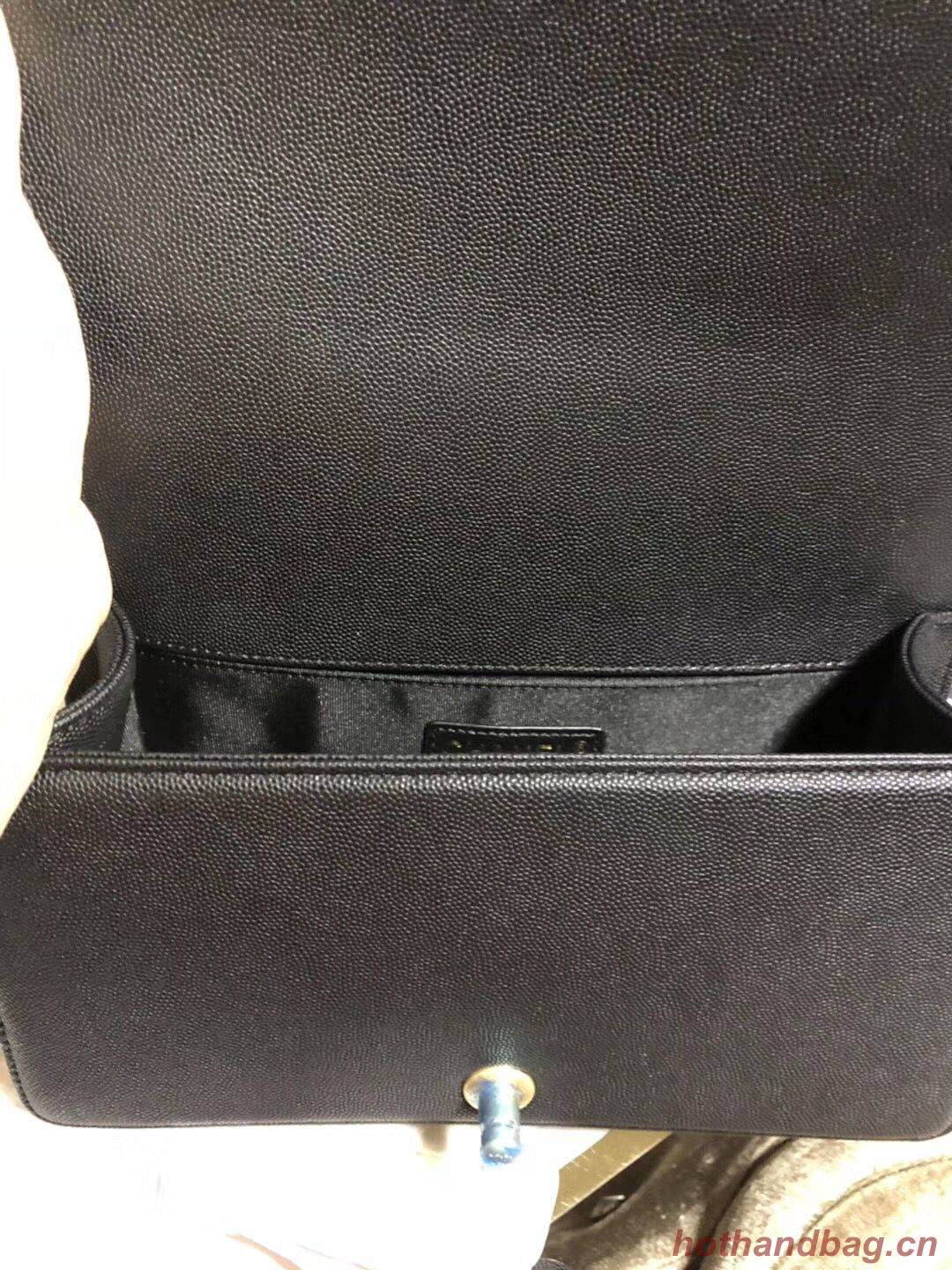 Chanel Boy Flap Original Caviar Leather Shoulder Black Bag A67086 Chanel Boy Flap Original Caviar Leather Shoulder Black Bag A67086