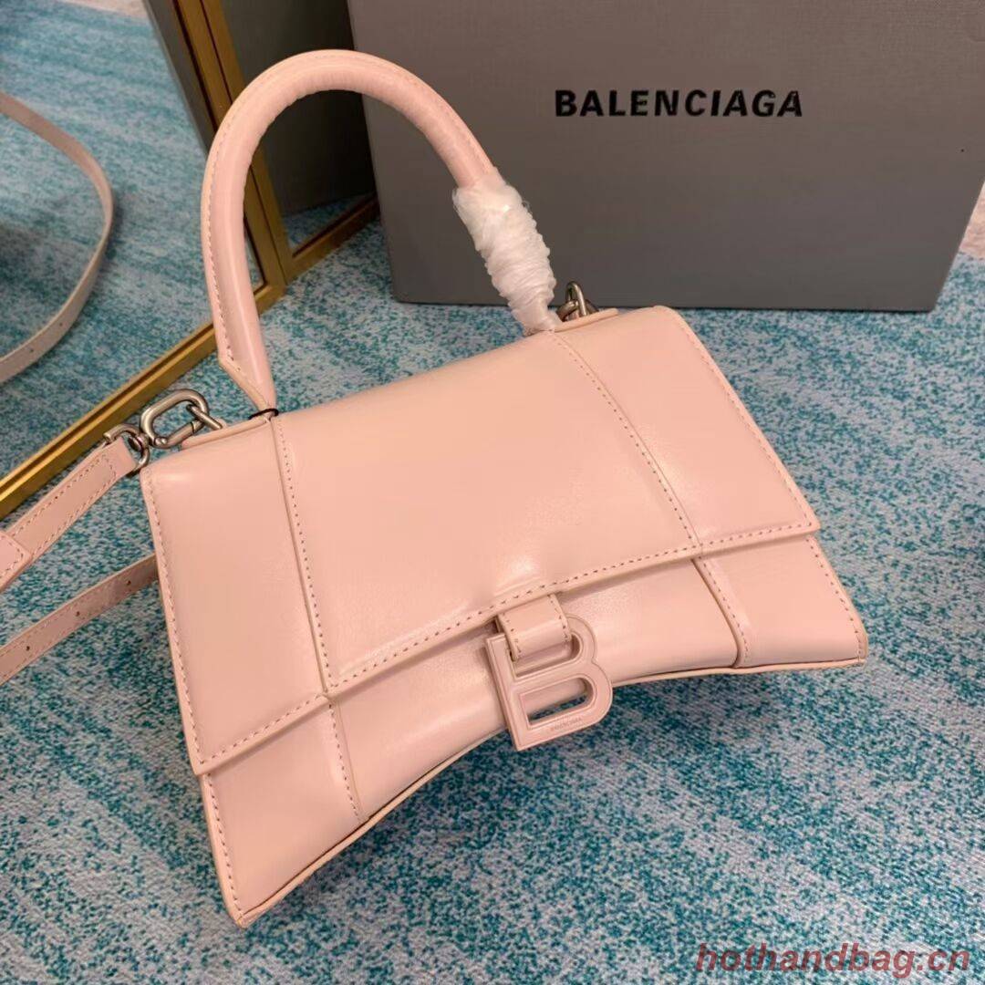 Balenciaga HOURGLASS SMALL TOP HANDLE BAG B108895-1 PINK Balenciaga HOURGLASS SMALL TOP HANDLE BAG B108895-1 PINK