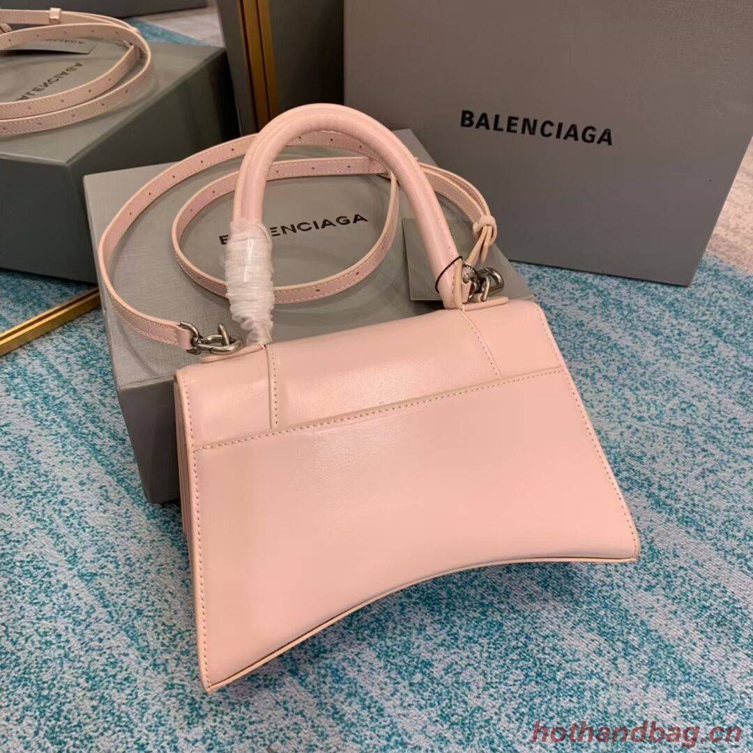 Balenciaga HOURGLASS SMALL TOP HANDLE BAG B108895-1 PINK Balenciaga HOURGLASS SMALL TOP HANDLE BAG B108895-1 PINK