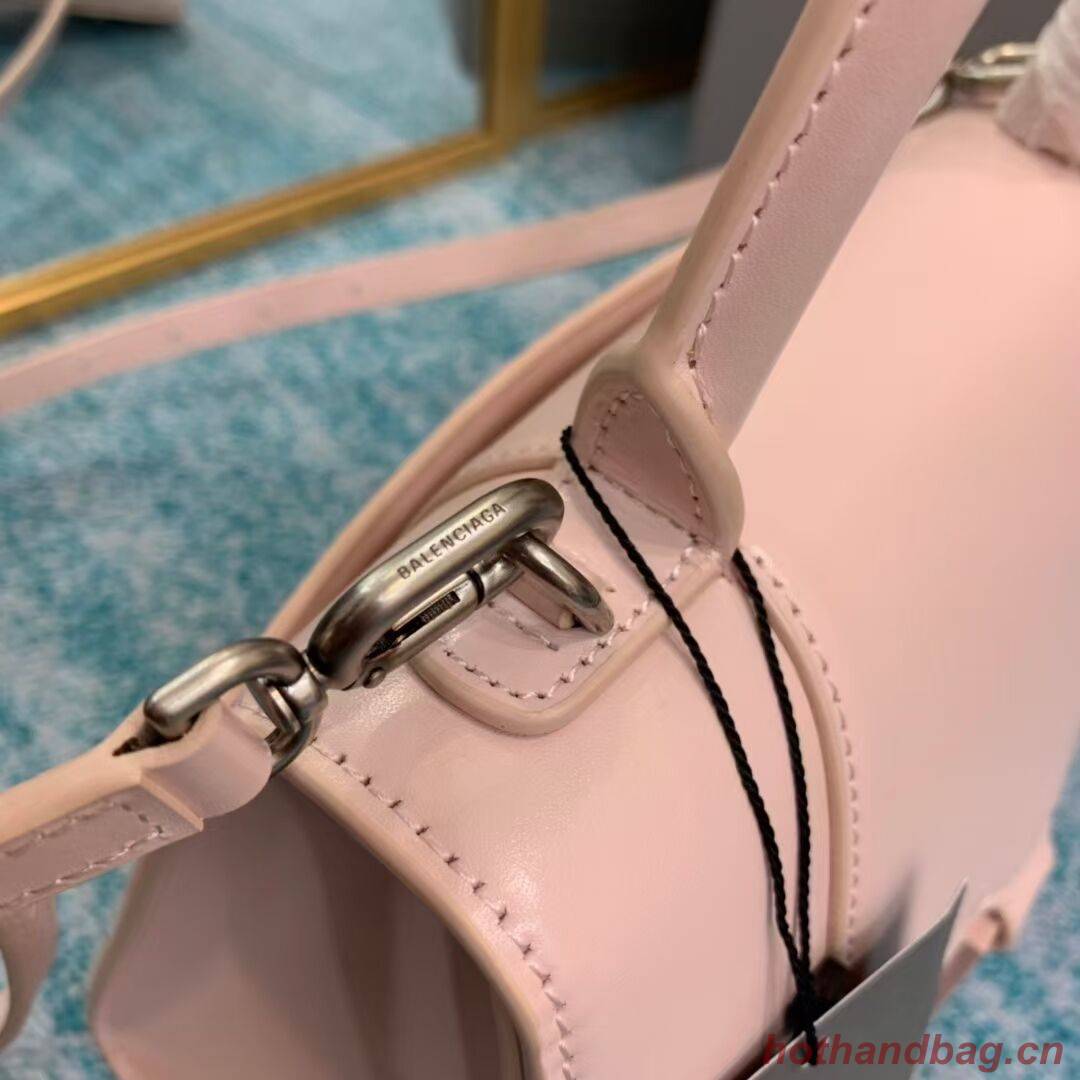 Balenciaga HOURGLASS SMALL TOP HANDLE BAG B108895-1 PINK Balenciaga HOURGLASS SMALL TOP HANDLE BAG B108895-1 PINK