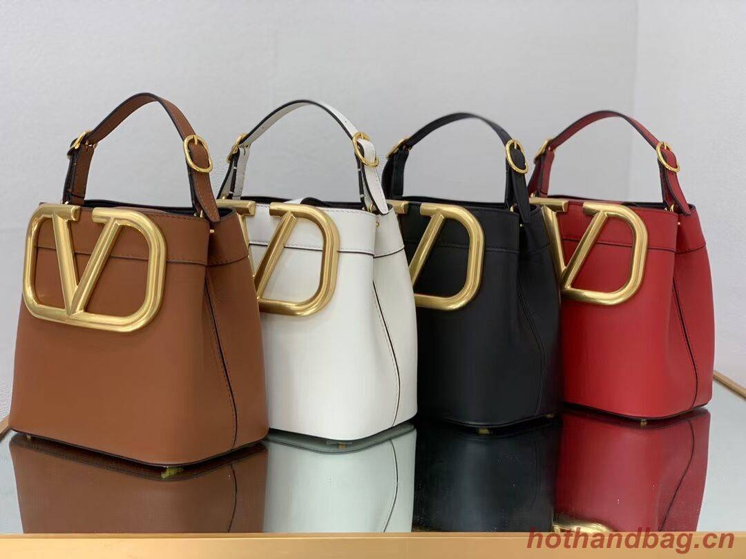 VALENTINO calf leather handbag V0754 red VALENTINO calf leather handbag V0754 red