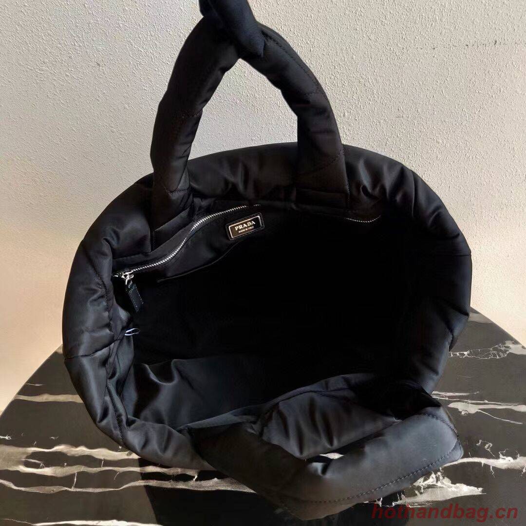 Prada Re-Nylon and Saffiano leather shoulder bag 2AG082 black Prada Re-Nylon and Saffiano leather shoulder bag 2AG082 black