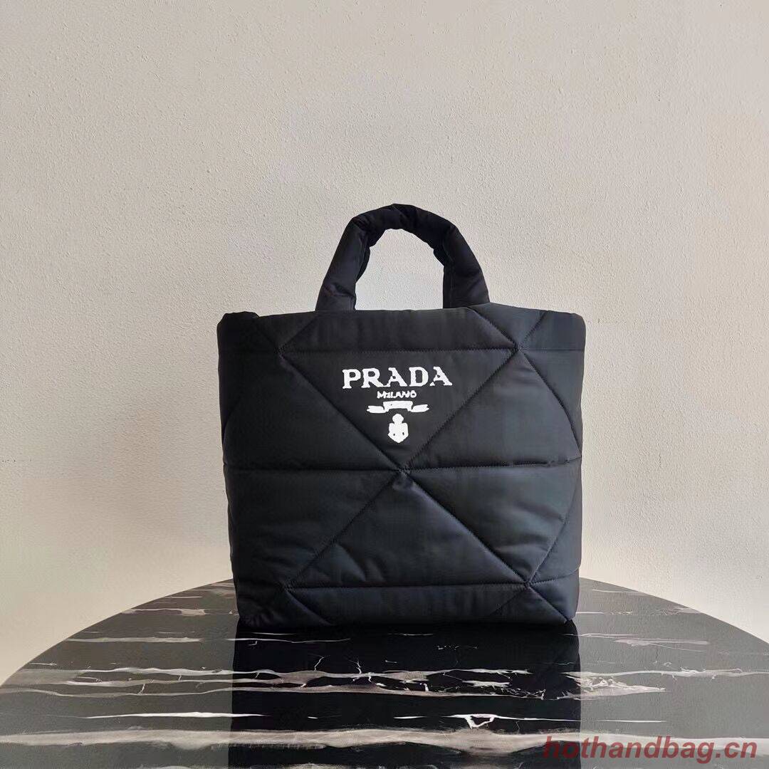 Prada Re-Nylon and Saffiano leather shoulder bag 2AG082 black Prada Re-Nylon and Saffiano leather shoulder bag 2AG082 black