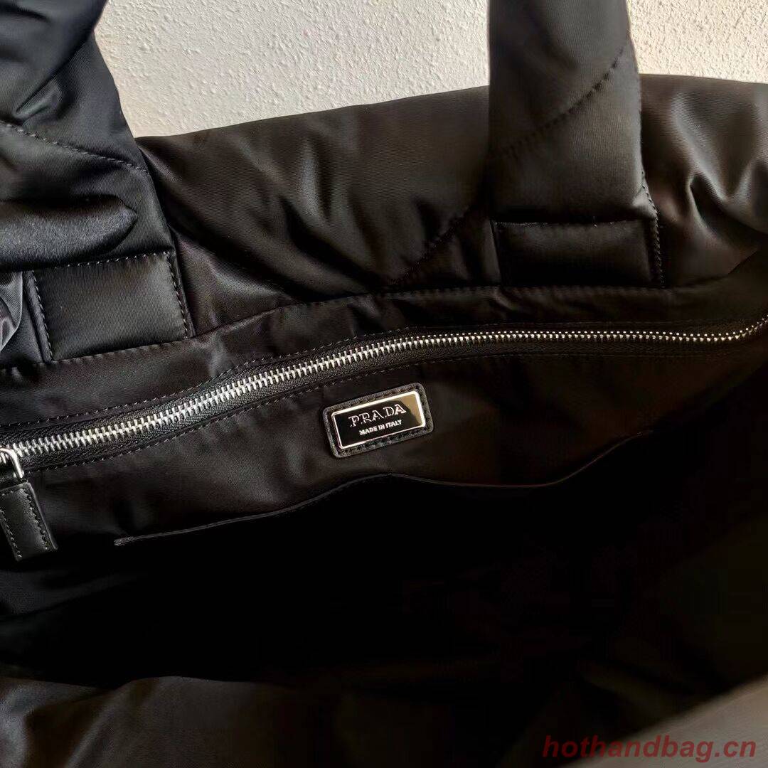 Prada Re-Nylon and Saffiano leather shoulder bag 2AG082 black Prada Re-Nylon and Saffiano leather shoulder bag 2AG082 black