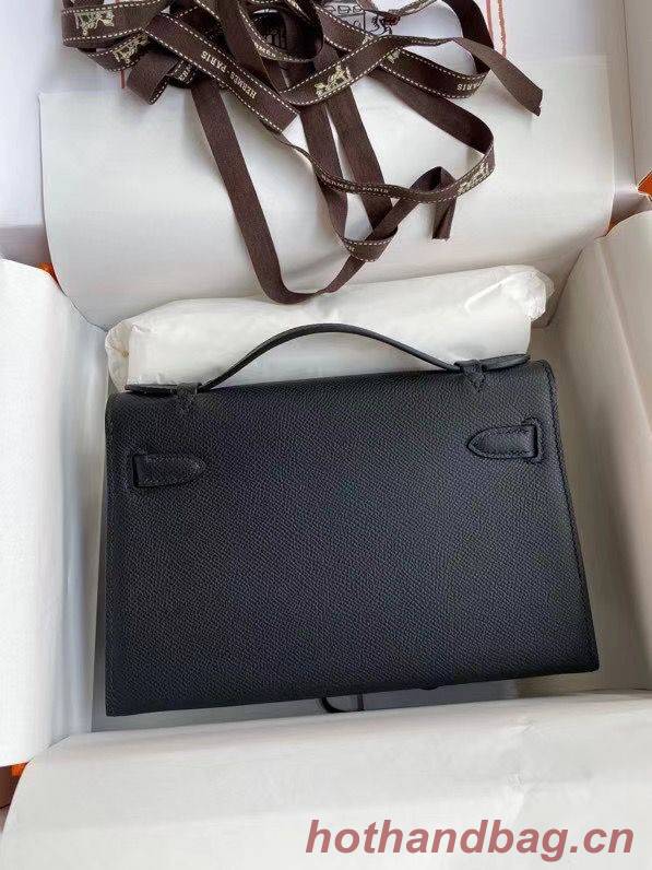 Hermes Kelly 22cm Tote Bag Original Leather KL22 Black Hermes Kelly 22cm Tote Bag Original Leather KL22 Black