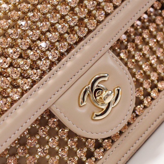 Chanel small flap bag AS4962 gold