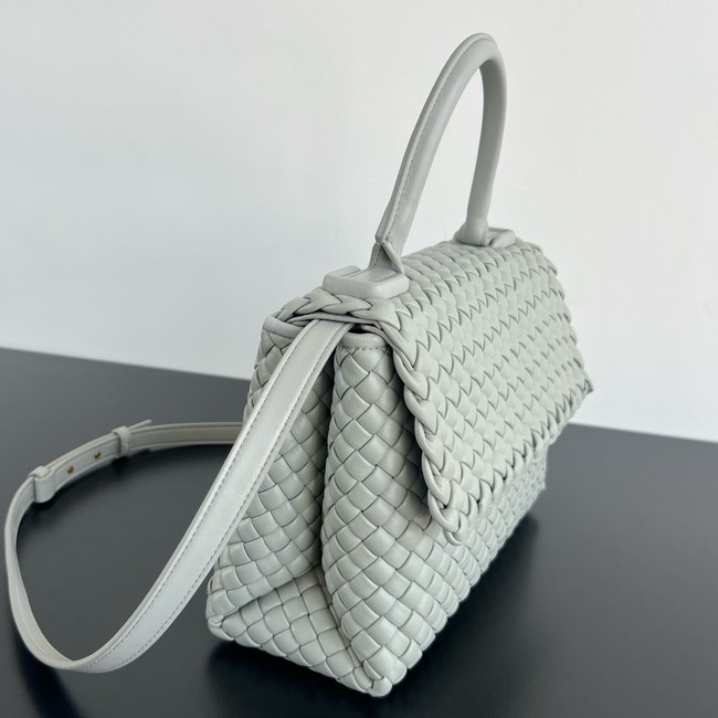 Bottega Veneta Patti Shoulder Bag 776783 gray