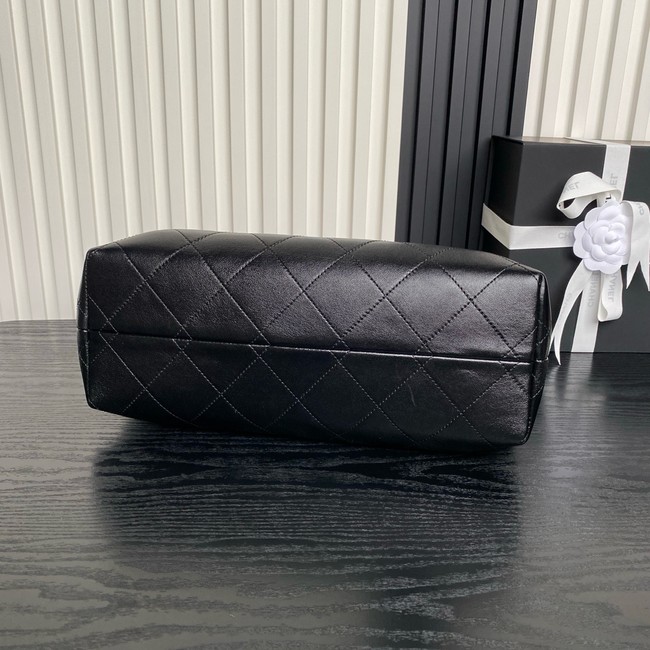 CHANEL Shopping Bag AS5634 Brown & Black