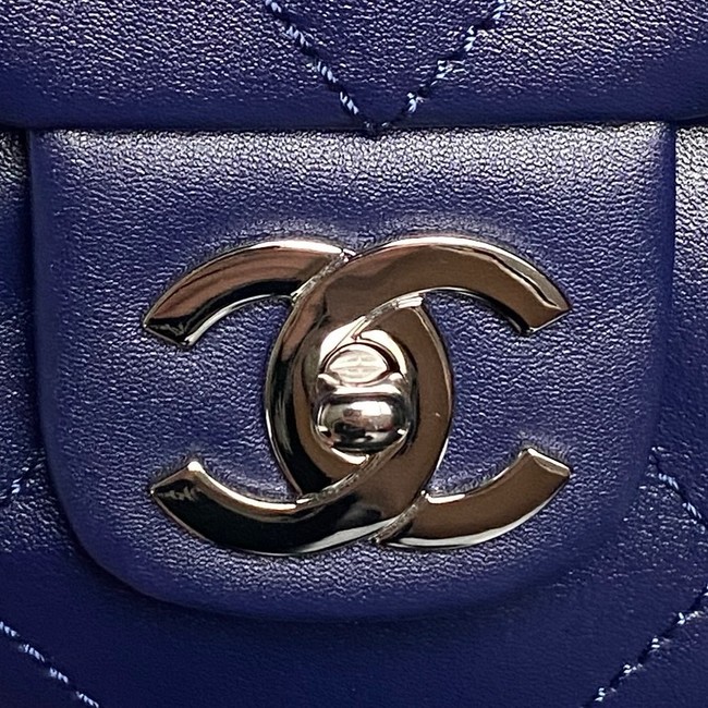 CHANEL Lambskin Shoulder Bags 9902 blue