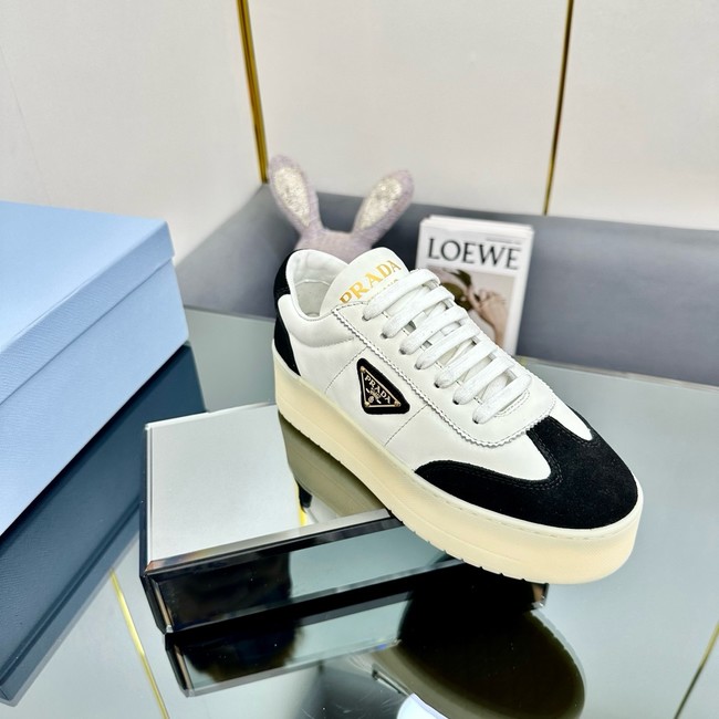 Prada Downtown Bold leather sneakers 45031-2