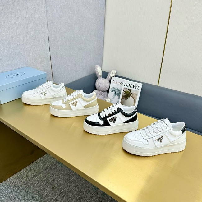 Prada Downtown Bold leather sneakers 45032-1