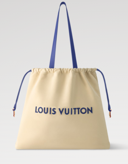 Louis Vuitton Dust Bag Tote M15235 Ecru White