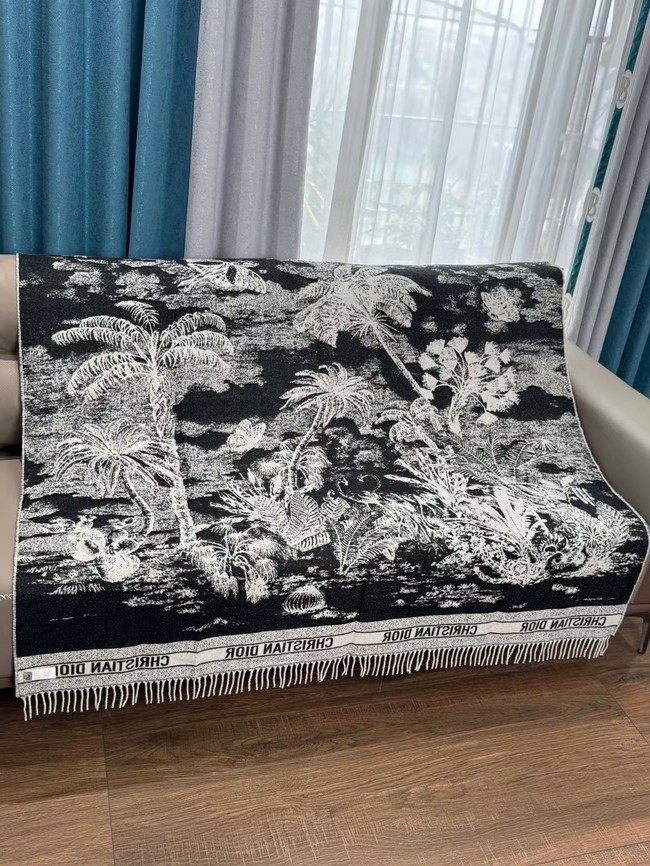 Dior Oblique Poncho Cashmere 21DOB7