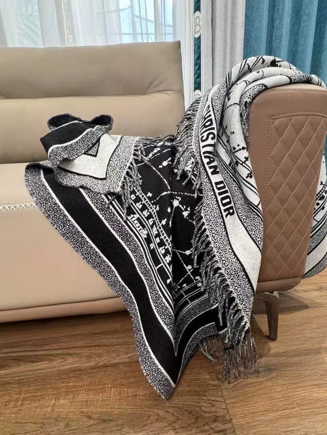 Dior Oblique Poncho Cashmere 21DOB7