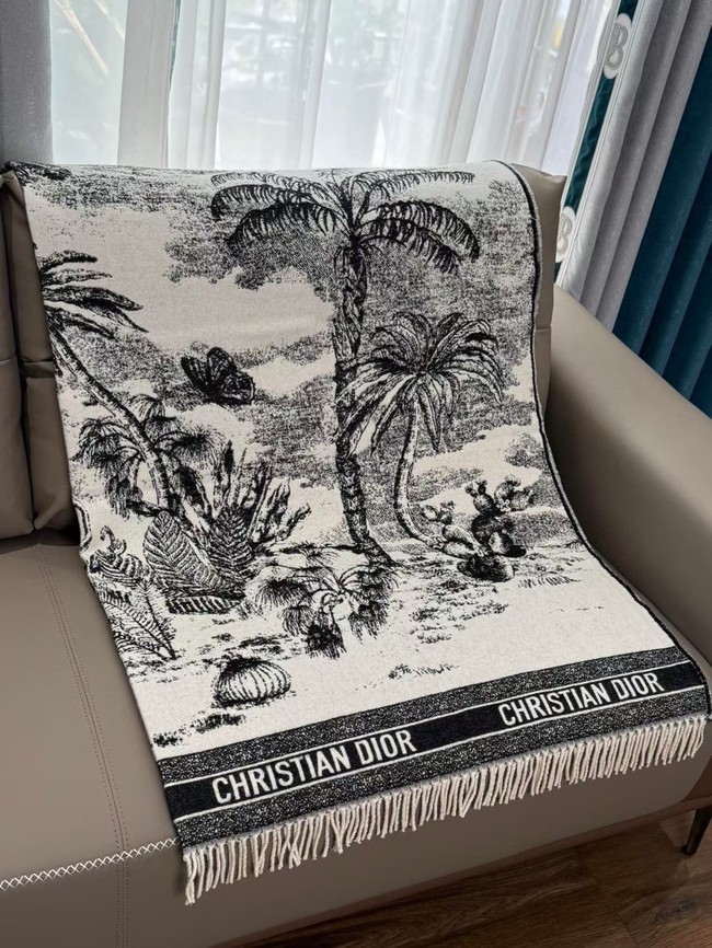 Dior Oblique Poncho Cashmere 21DOB7