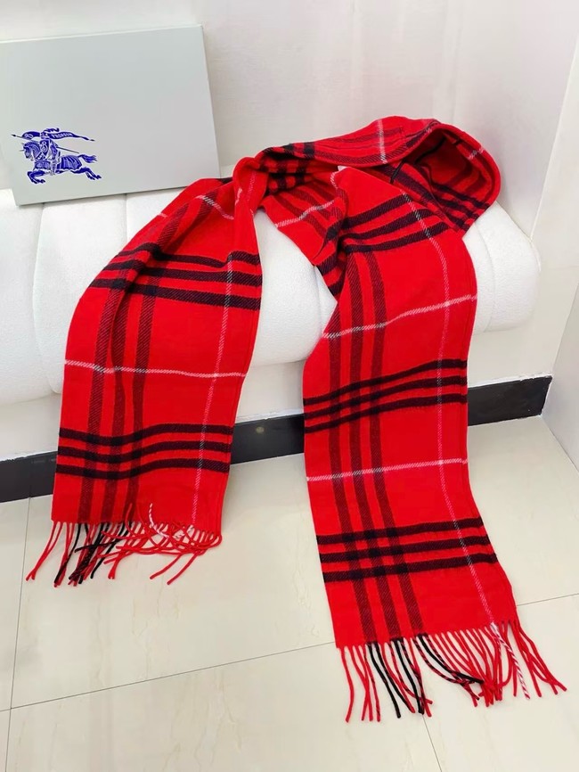 Burberry Plaid cashmere scarf KY081